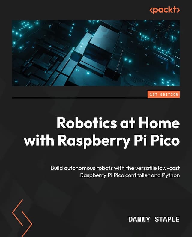 Robotics at Home with Raspberry Pi Pico book cover